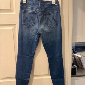 MOTHER Classic Blue Skinny Jeans